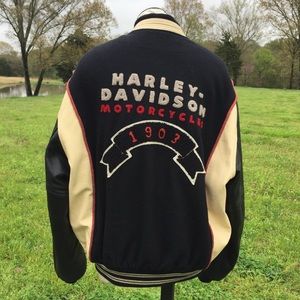 Vintage Harley Davidson 50th Anniversary Jacket XL RARE COLLECTIBLE